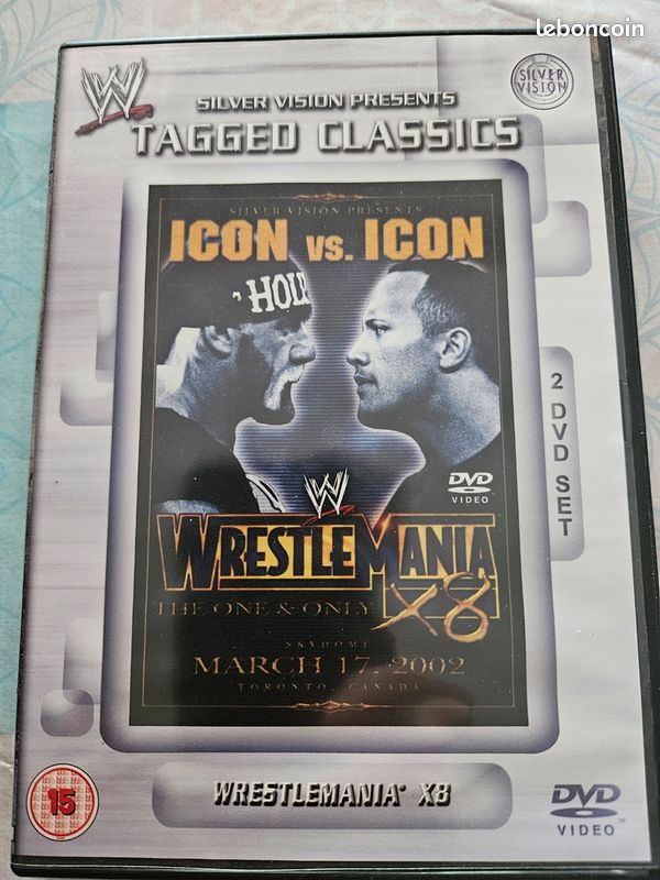 Dvd wwe WrestleMania X 8 (image 1)