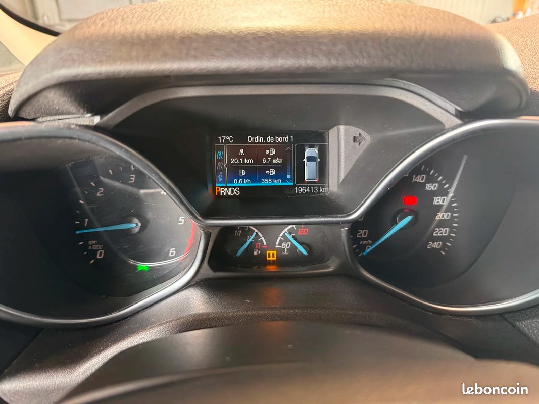 FORD TRANSIT CONNECT CABINE APPROFONDIE 1.5 ECOBLUE 120 S&S BVA8 Trend CAMÉRA DE RECUL / ANDROID AUTO / ATTELAGE / ENTRETIEN COMPLET (image 25)