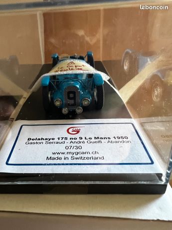 No SPARK Delahaye 175 S #3 24 Heures du Mans 1949 1/43 GCAM