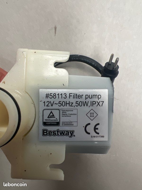 🔧 Pompe de circulation d’origine Bestway Lay-Z-Spa – Testée et 100 % fonctionnelle (image 2)