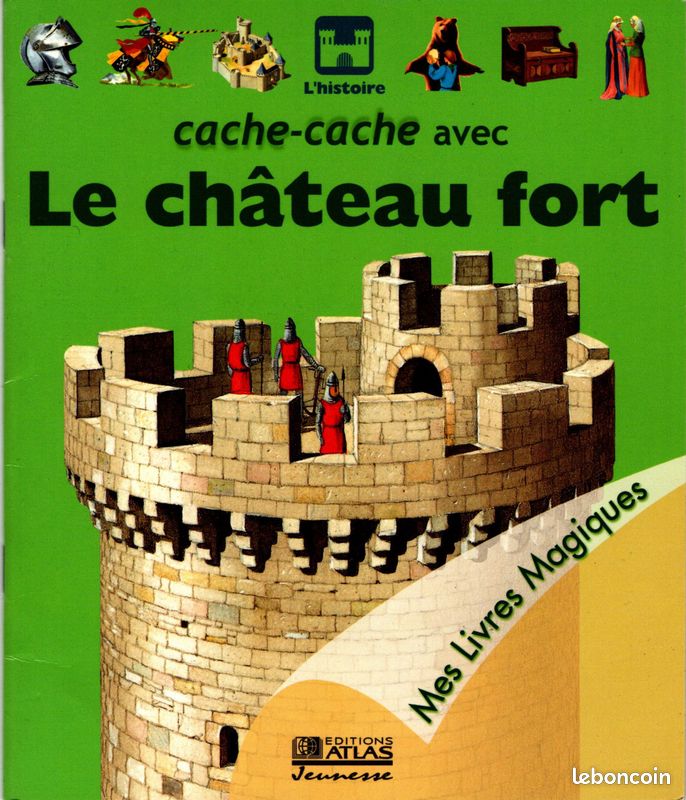 Cache-cache avec Le château-fort / illustré par Clude et Denise Millet - ISBN 2731227923 (image 1)