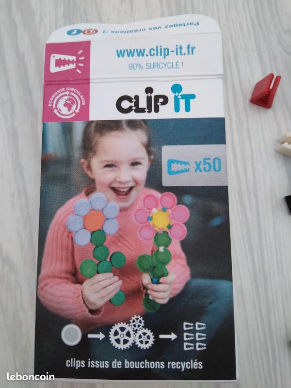 Jeu créatif ecolo 50 clip-it 3/8 ans (image 1)