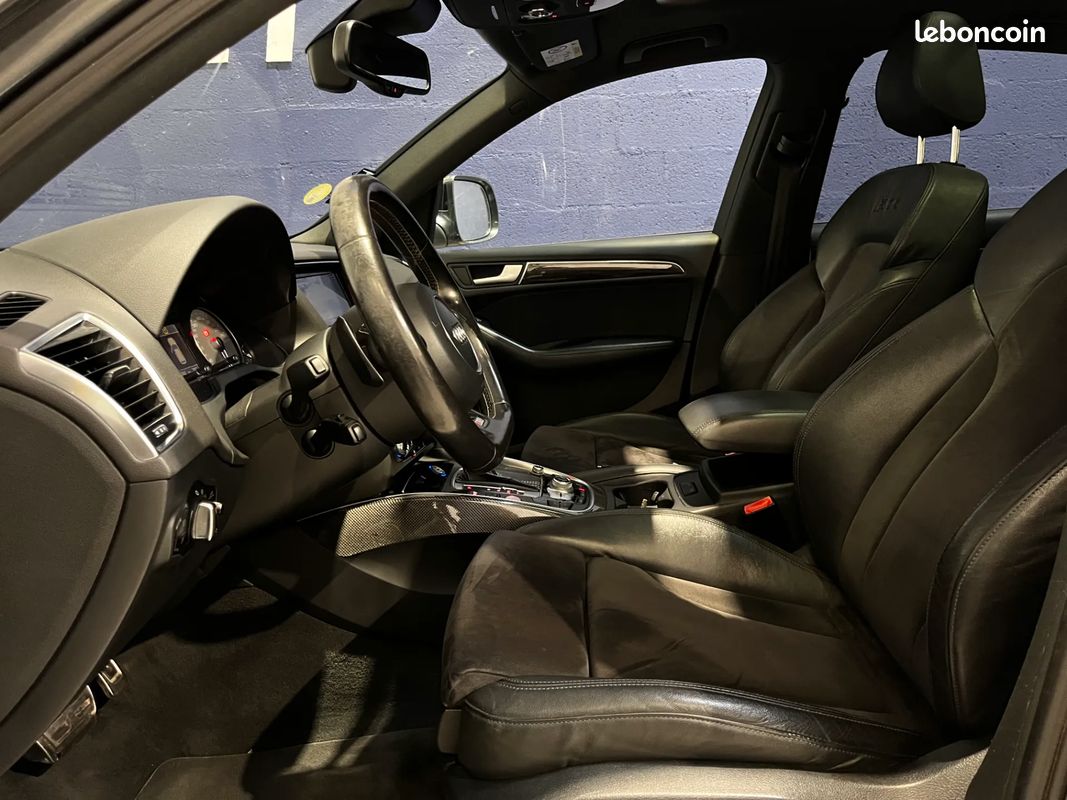 AUDI SQ5 3.0 Bi TDI 313 ch Sline - 2014 - Toit ouvrant - B&O - Caméra de recul - Siège Chauffant Av/Ar - Attelage (image 10)
