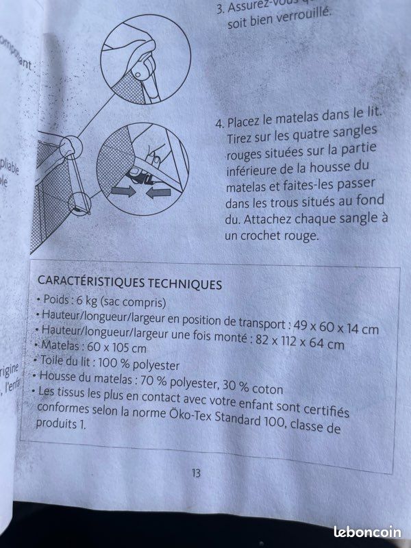 Lit parapluie babybjorn (image 10)