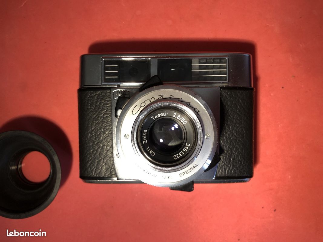 Zeiss Ikon Contessa mit Tessar 50mm f/2,8 – Bastlergerät – #3133097 – Foto Köberl – Secondhand