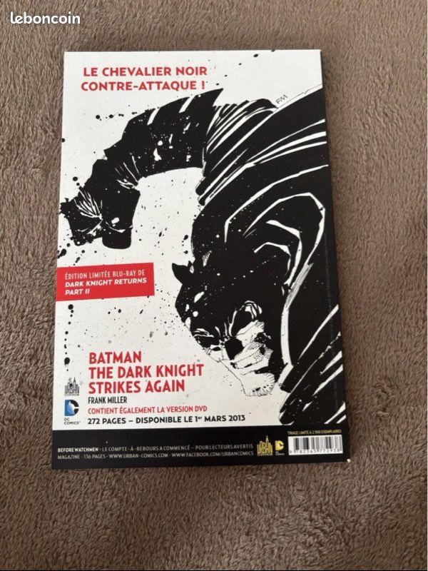 Comics Before Watchmen 2B Édition Limitée en très bon état (image 6)