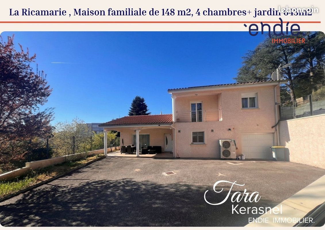 Maison 5 pièces 148 m² · à La Ricamarie · 148 m² · 314 000 €