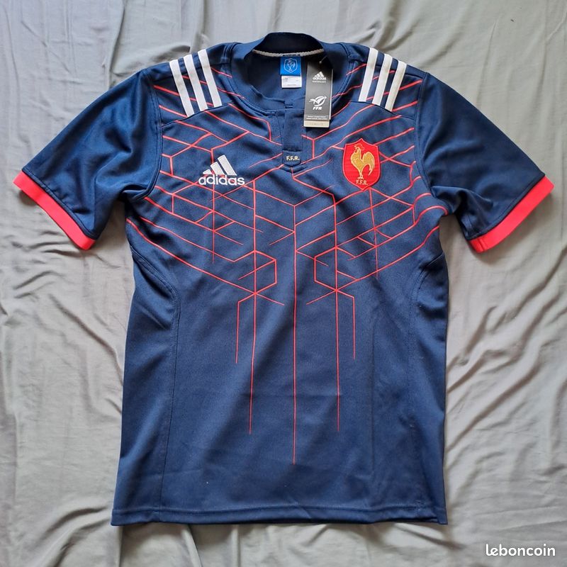 Maillot Rugby Adidas Homme 2017 Vetement Maillot Rugby FFR France