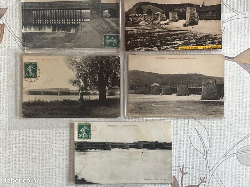 Lot De 27 Photos Anciennes Couleur – Tirages Originaux France 1940-1990