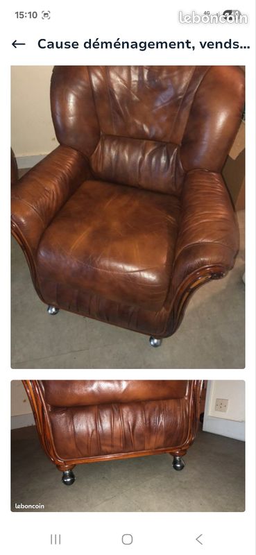 Salon tout cuir (image 3)