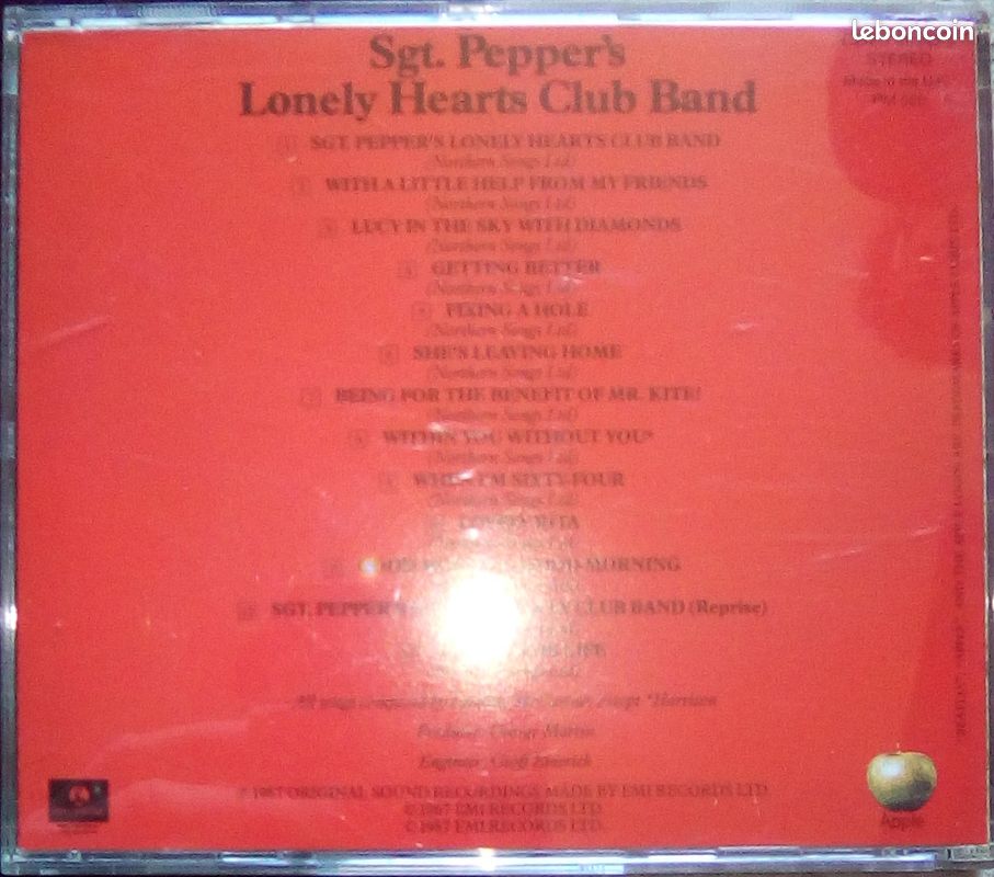 CD The Beatles Sgt Pepper Lonely Hearts Club Band (image 2)