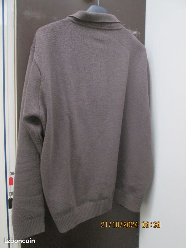 Pull jacquard homme (image 2)