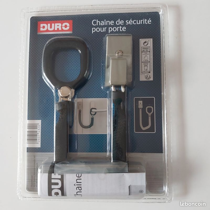 Chaîne De Sécurité Pour Porte D'entrée - Marque GO/ON - Neuf Avec étiquettes