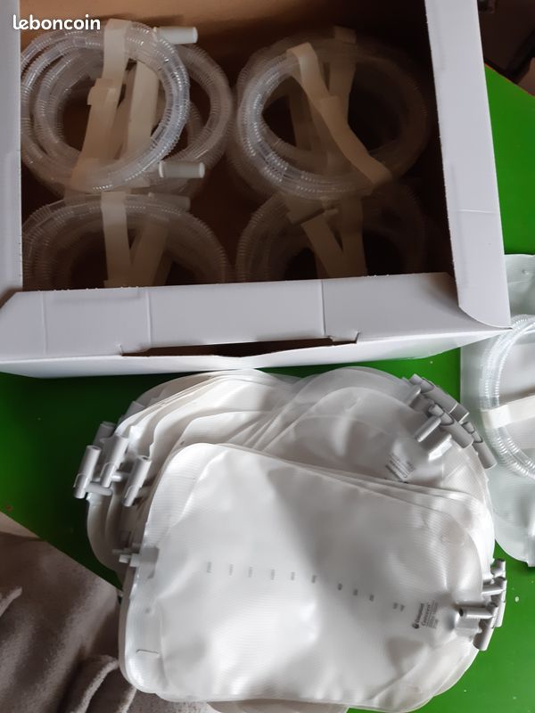 Coloplast Conveen - Poche Urine Nuit 2L + Tube 140cm - Boîte De 30, Neuf