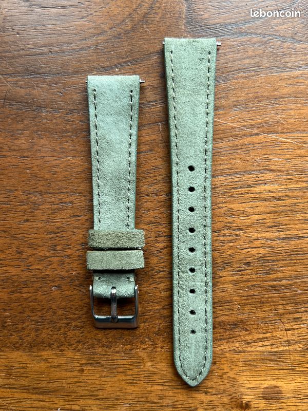 Bracelet Mido Multifort TV Big Date Caoutchouc Vert