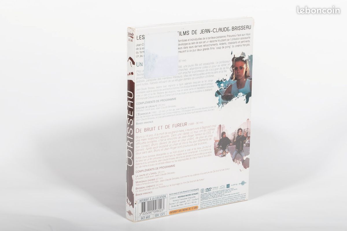 Coffret DVD neufs Jean-Claude Brisseau (image 2)