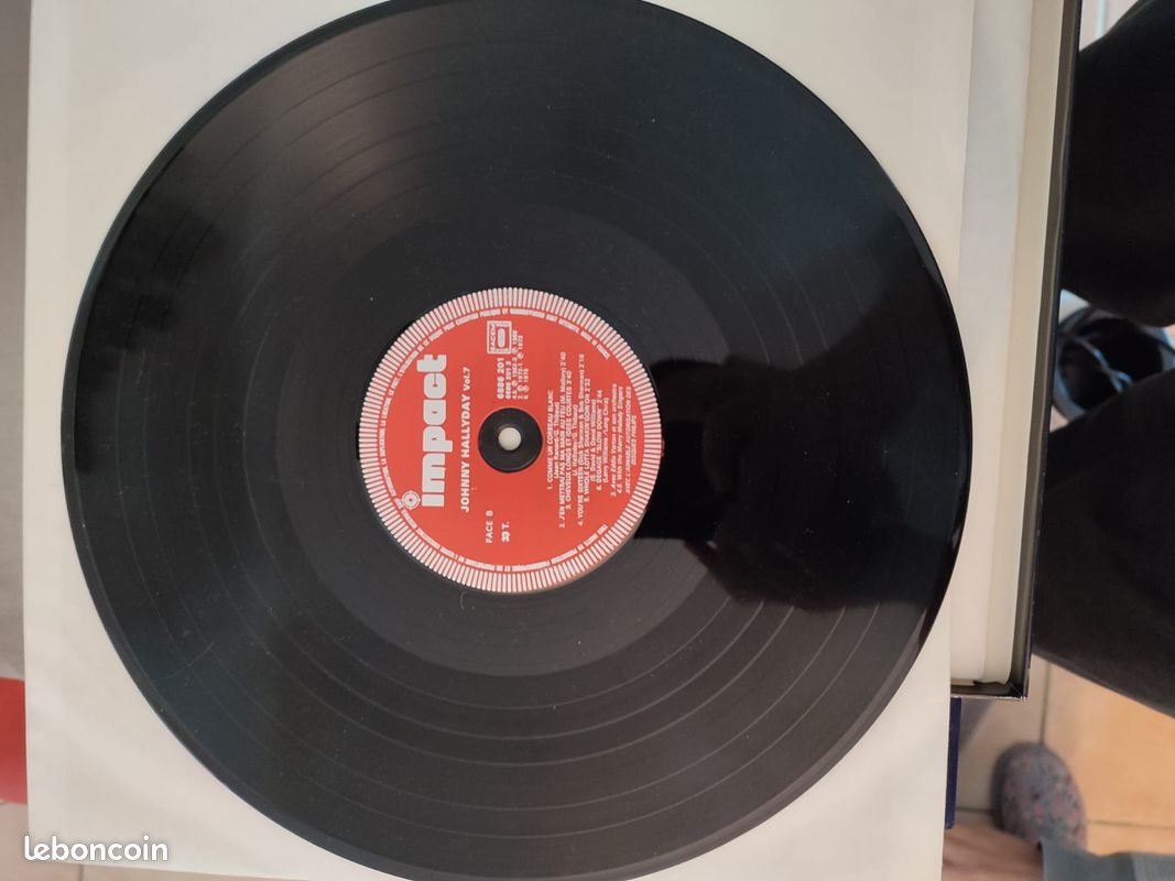 Johnny Hallyday ‎– Coffret 3 Disques vinyles (image 3)