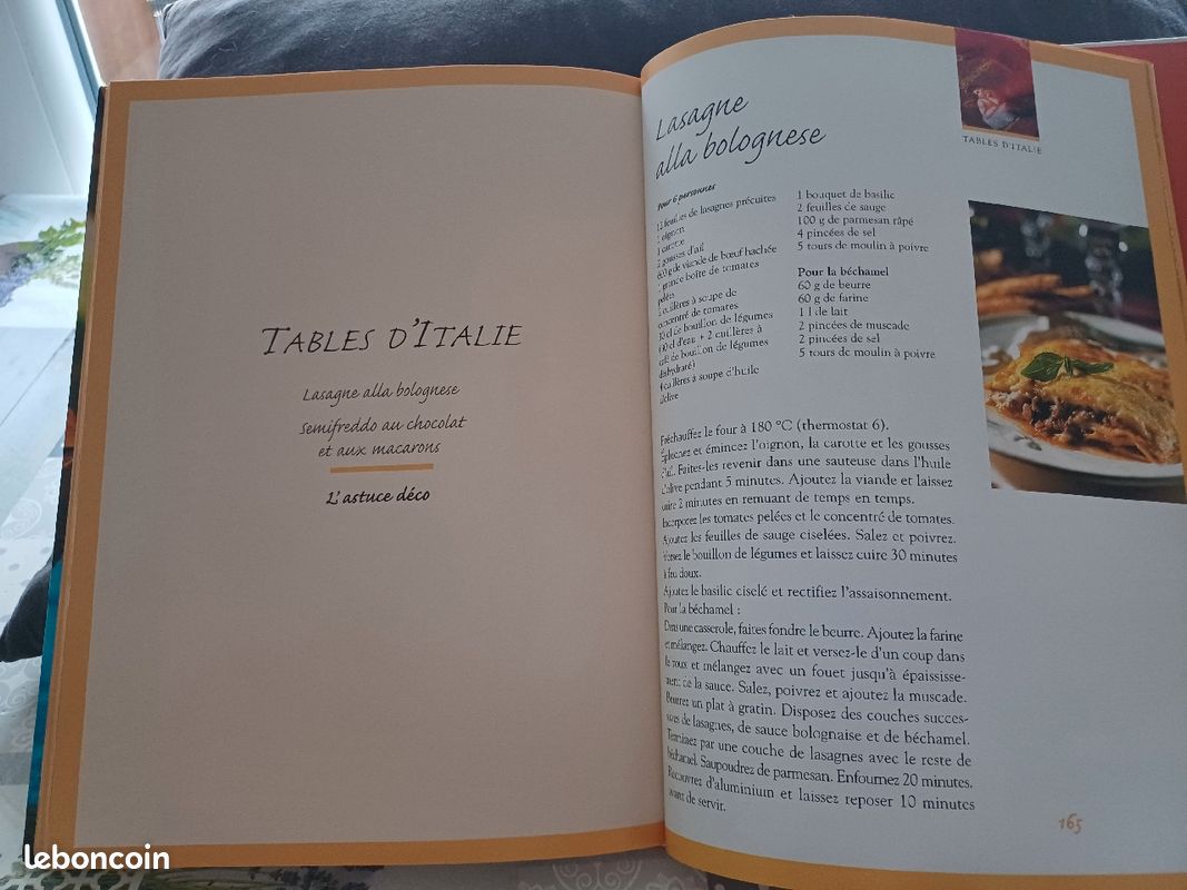 Livre de cuisine: A, la table de Sophie (image 1)