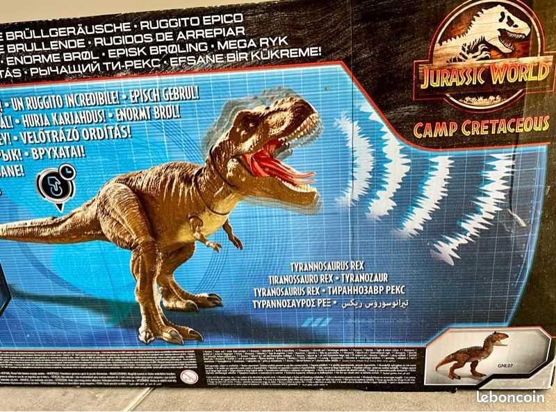 Dinosaure : Tyrannosaures Rex 43 cm Articulé - Pour Jurassic World