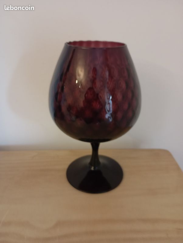 Vase verre empoli (image 1)