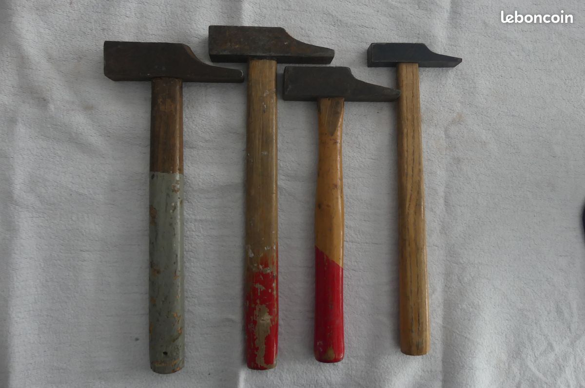 Lot de 4 marteaux emmanchés (2 de 2) (image 2)