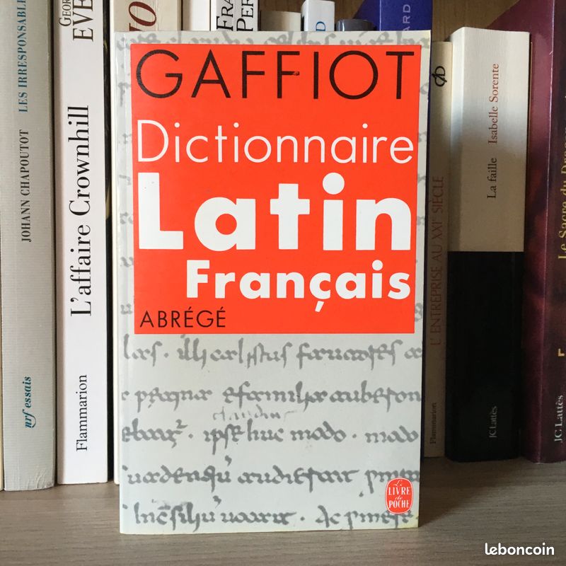 Dictionnaire Latin-Français. Abrégé - Félix Gaffiot (image 1)