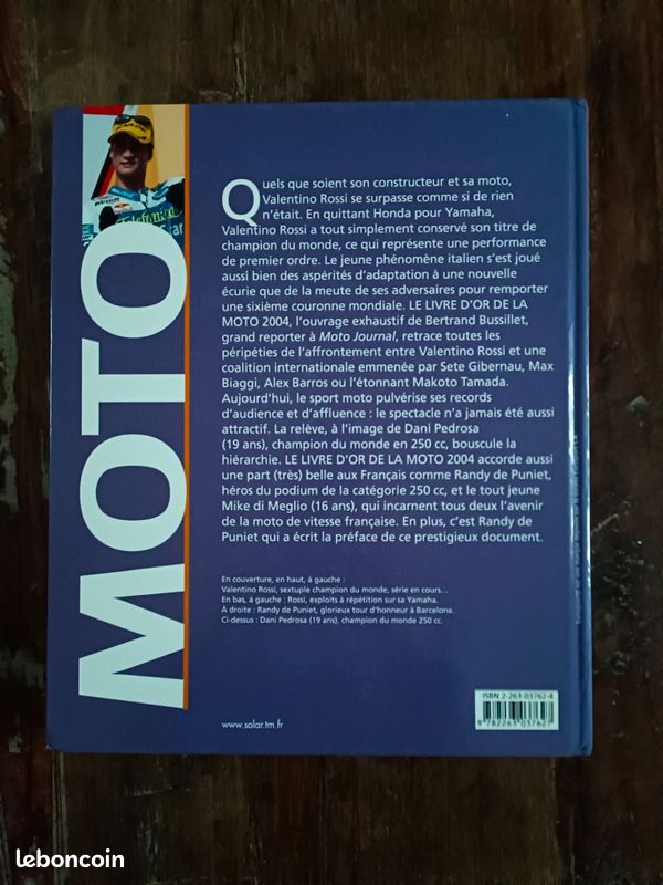 Livre le livre d'or 2004 Moto (image 3)