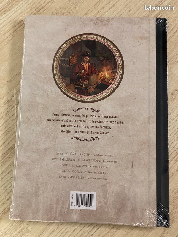 Bd Médicis tome 2 - tirage limité soleil canal BD - Péru - Lorusso (image 2)