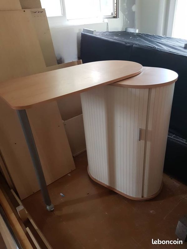 Meuble bar + chaises (image 1)