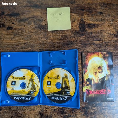 Jeu Devil May Cry Pour PlayStation 2 (PS2) - Version PAL 2005 - En Bon état Avec Manuel - Genre Action/combat - PEGI 16
