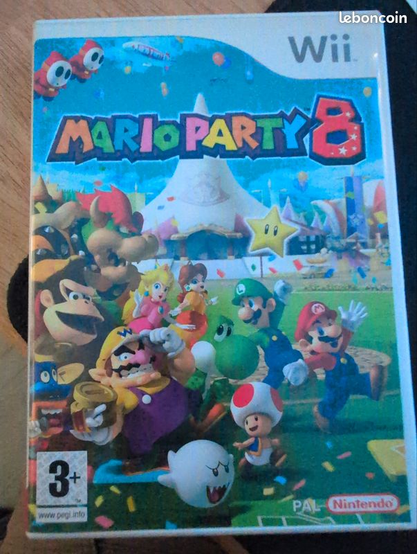 Mario Party 8 Wii - Carte VIP non grattée (image 1)