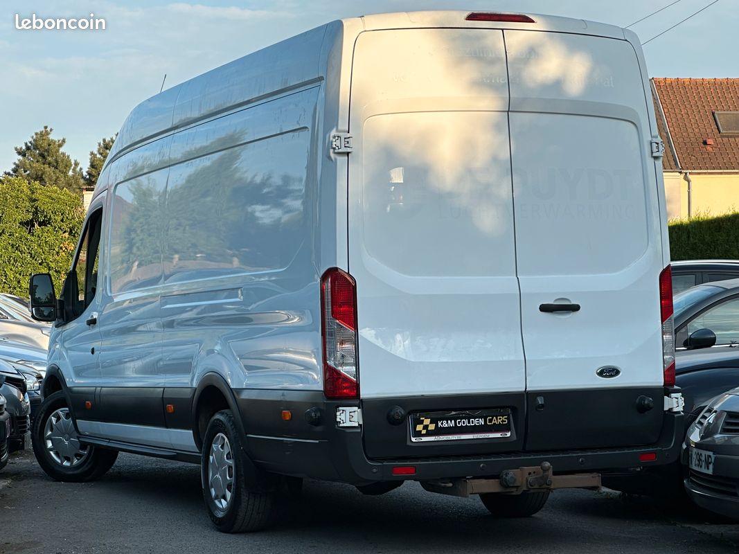 Ford Transit L3H2 2.2 TDCI 155CH - 1ère Main - Suivi Complet chez FORD - ATTELAGE - Clim - Caméra de Recul (image 2)