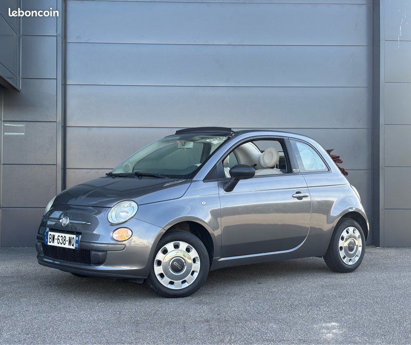 Fiat cabriolet 500C 1.2i 69cv distribution neuve pneus neufs (image 1)