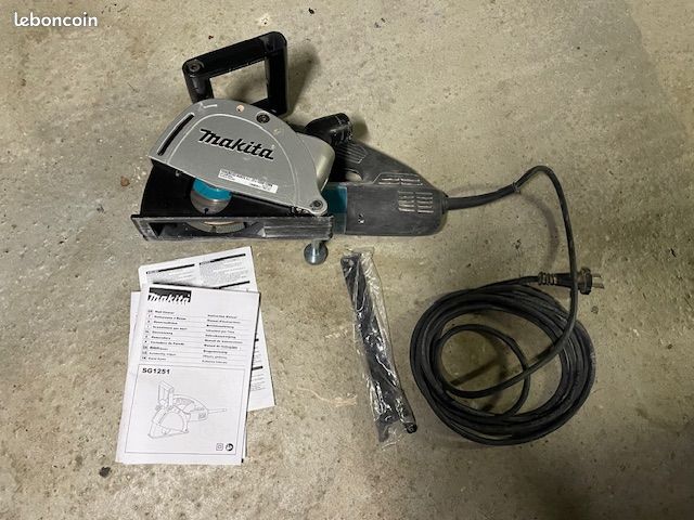 Makita DPJ 180 RY1J 18 V Li-Ion Fraiseuse Rainureuse Sans Fil En Makpac 1 X 15 Ah Batterie Chargeur Chargeur De Batterie 50213078