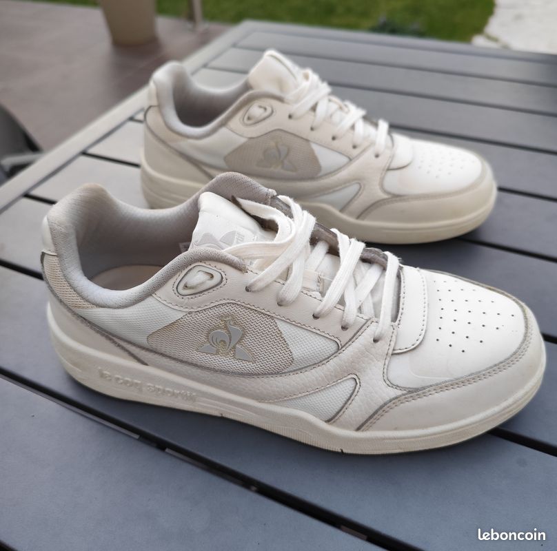 Basket Blanc Blanc cassé – Le Coq Sportif Chaussures