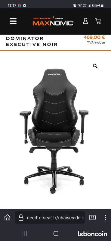 Maxnomic Leader Maxnomic Pro Gaming Chair Maxnomic Eu