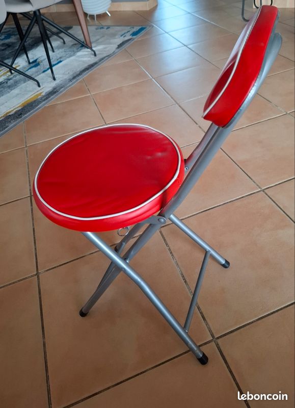 Lot de 2 Petit tabourets pliables (image 1)