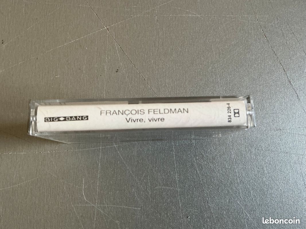 💿 Cassette audio François Feldman – Vivre Vivre 🎧 (image 3)