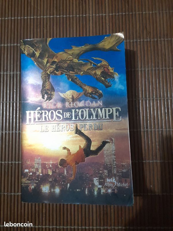 đ HĂ©ros de lâOlympe â Tome 1 : Le hĂ©ros perdu âïž Rick Riordan â TrĂšs bon Ă©tat (TBE) (image 2)