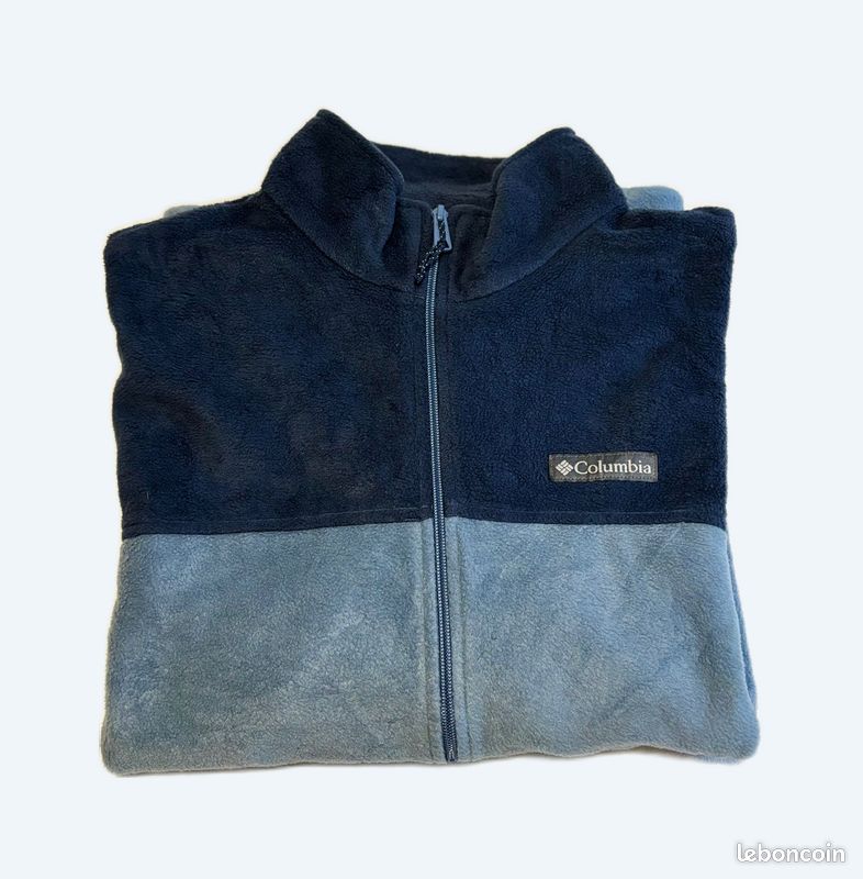 Veste Polaire Femme Columbia Vertex Core Interchange - Bleue - Taille XL - Neuf Sans étiquette