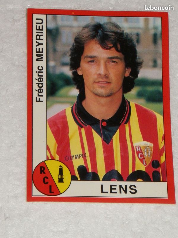 FOOTBALL carte Joueur GUILLAUME WARMUZ équipe LENS