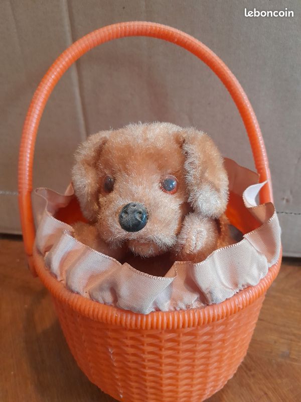 Jouet Chien Automate Vintage - Occasion, Mécanique, Collection, Décoration Rétro