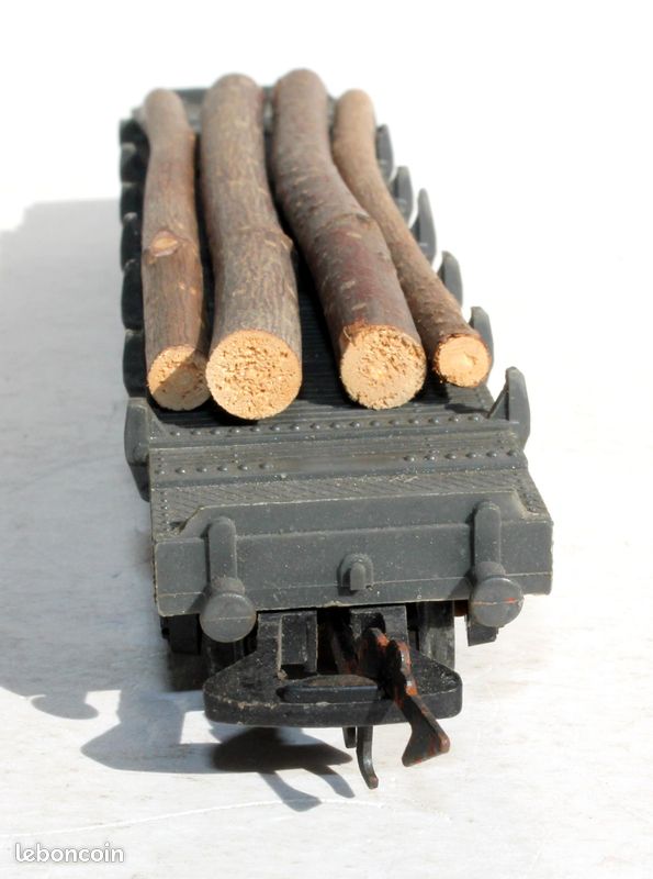 JOUEF HO 6550, M 655 WAGON PLATEFORME A RANCHER + CHARGEMENT