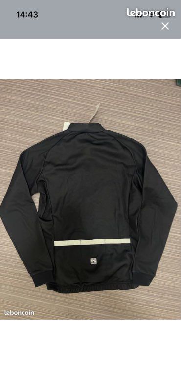 Maillot vélo manches longues thermique Santini ORA - Neuf avec étiquette - Taille M (image 4)