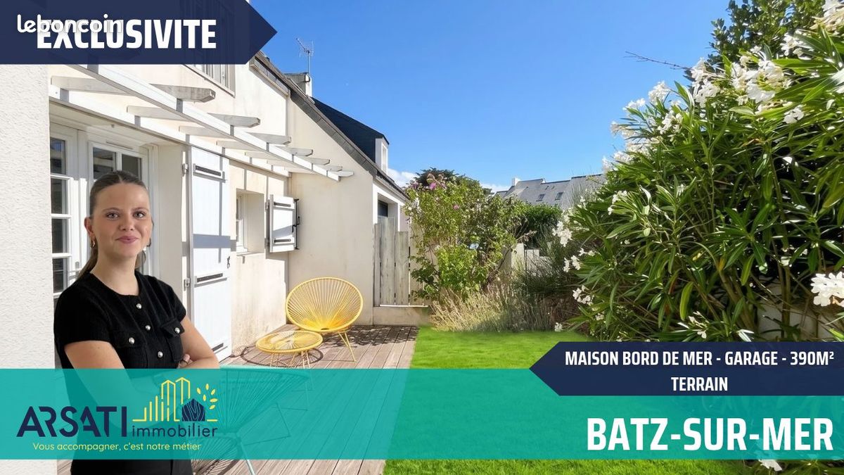 Maison 4 pièces 88 m² · à Batz-sur-Mer · 88 m² · 500 000 €