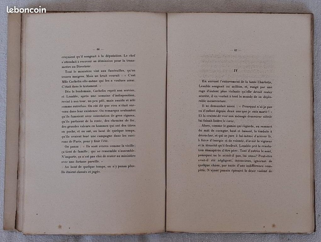 Guy de Maupassant - L'héritage - Ill. De M. Eliot - Numéroté - 1907, Carteret (image 14)