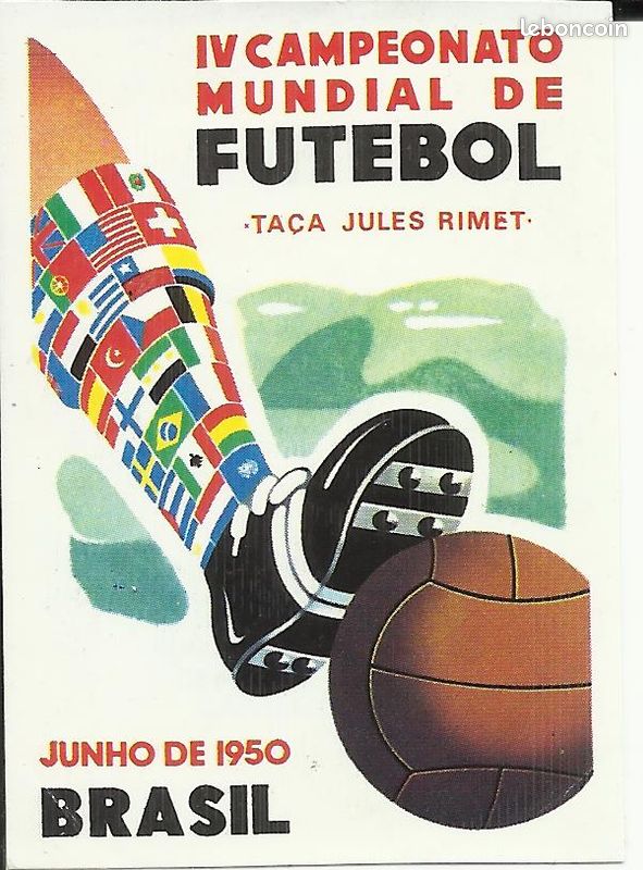 Poster Vintage Coupe Du Monde 1978 Argentine - France Maillot Rétro Foot Déco Murale