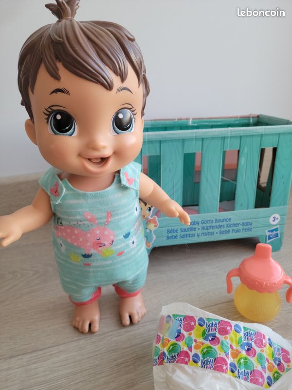 Baby Alive Saltitos Antigua Muñeca Bebé Baby Alive Saltitos