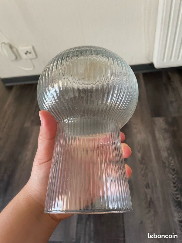 Vase en verre transparent ikea design Glass Vase Vaso in vetro Glasvase (image 4)