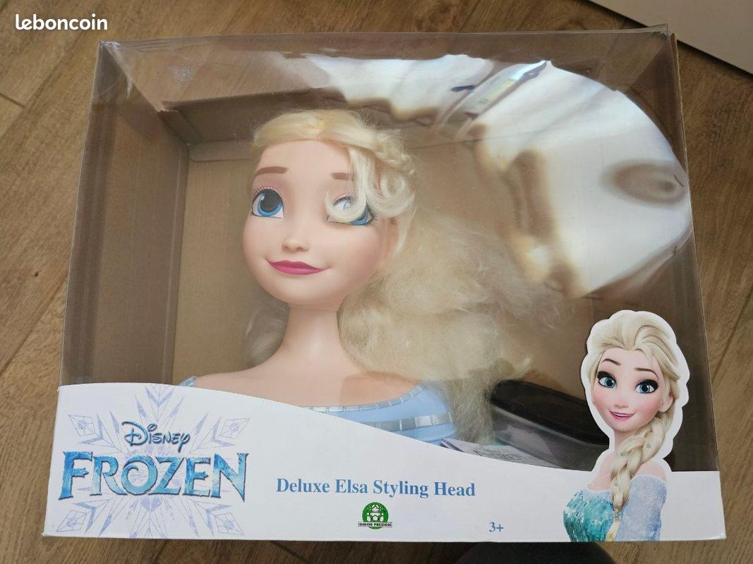 Tête à coiffer Reine des Neiges Jeux Jouets